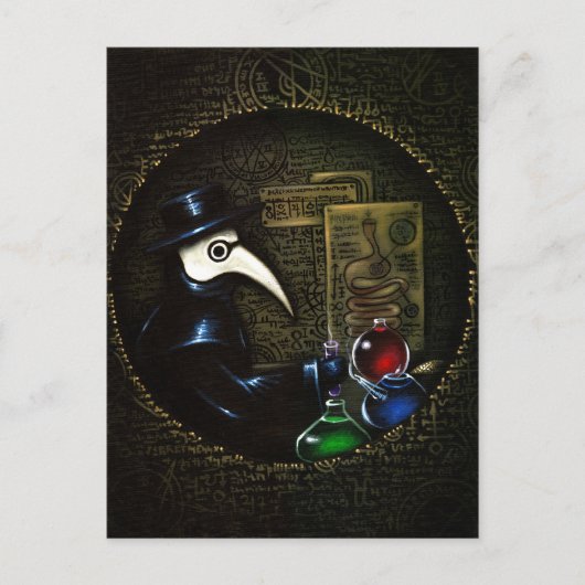 briefkaart "The Alchemist's Revenge" (Voorkant)