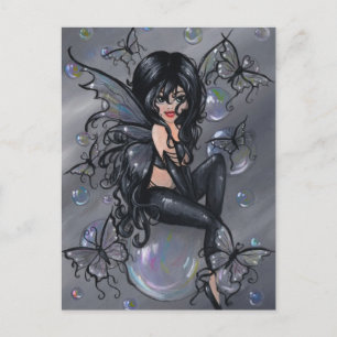 briefkaart "The Black Fairy"