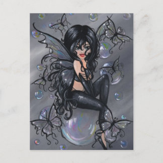 briefkaart "The Black Fairy"