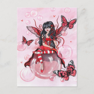 briefkaart "The Crimson Fairy"