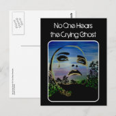briefkaart 'The Crying Ghost' (Voorkant / Achterkant)