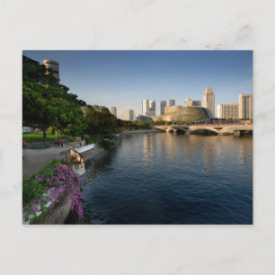 Briefkaart The Esplanade, Singapore