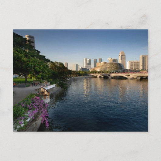 Briefkaart The Esplanade, Singapore (Voorkant)