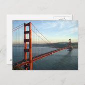 Briefkaart The Golden Gate Bridge, San Francisco U (Voorkant / Achterkant)