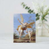 briefkaart "The Guardian Angel" (Staand voorkant)