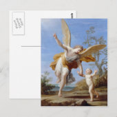 briefkaart "The Guardian Angel" (Voorkant / Achterkant)