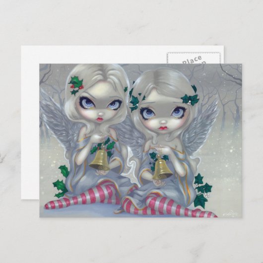 briefkaart "The Holly and the Ivy" (Voorkant / Achterkant)