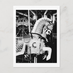 briefkaart "The King Horse" (Coney Island, NY)