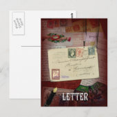 briefkaart "The Letter" Limmand (Voorkant / Achterkant)