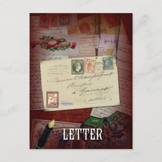 briefkaart "The Letter" Limmand (Voorkant)