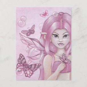 briefkaart "The Peony Fairy"