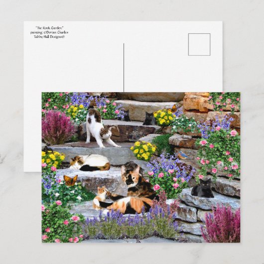 briefkaart "The Rock Garden" (Voorkant / Achterkant)