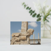 Briefkaart The Ruins of Persepolis Close, Iran (Staand voorkant)