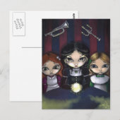 briefkaart "The Seance" (Voorkant / Achterkant)