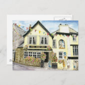 briefkaart "The Ship Inn (Fowey)" (Voorkant / Achterkant)