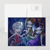 briefkaart "The Three Fates" (Voorkant / Achterkant)