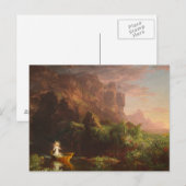 Briefkaart The Voyage of Life Childhood Thomas Col (Voorkant / Achterkant)