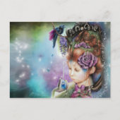 Briefkaart thee&periwinkle (Voorkant)