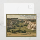  Briefkaart Theodore Roosevelt National Park (Voorkant / Achterkant)
