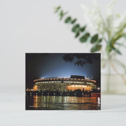 Briefkaart Three Rivers Stadium Pittsburgh (Staand voorkant)