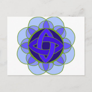 briefkaart "Throat Chakra"