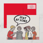 Briefkaart thuis (Voorkant / Achterkant)