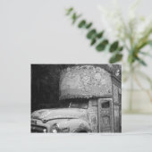 Briefkaart Tibetan Bus (Staand voorkant)