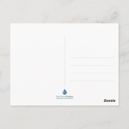 Briefkaart Tiger (Achterkant)