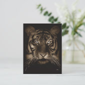 Briefkaart Tiger (Staand voorkant)