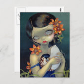 briefkaart "Tiger Lily, Tiger Nautilus" (Voorkant / Achterkant)