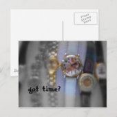 Briefkaart tijd (Voorkant / Achterkant)