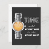 Briefkaart Tijdelijk Inspirerend prijsopgave (Voorkant / Achterkant)