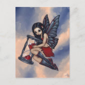 briefkaart "Time Flies" (Voorkant)