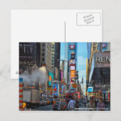 Briefkaart Times Square, NYC (Voorkant / Achterkant)