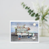 Briefkaart Tinsel Tours (Staand voorkant)