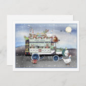 Briefkaart Tinsel Tours (Voorkant / Achterkant)