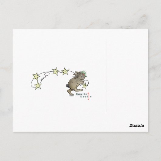 Briefkaart Tinsel Tours (Achterkant)