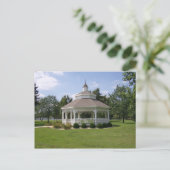 Briefkaart - Tipton Indiana Gazebo (Staand voorkant)
