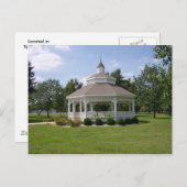 Briefkaart - Tipton Indiana Gazebo (Voorkant / Achterkant)