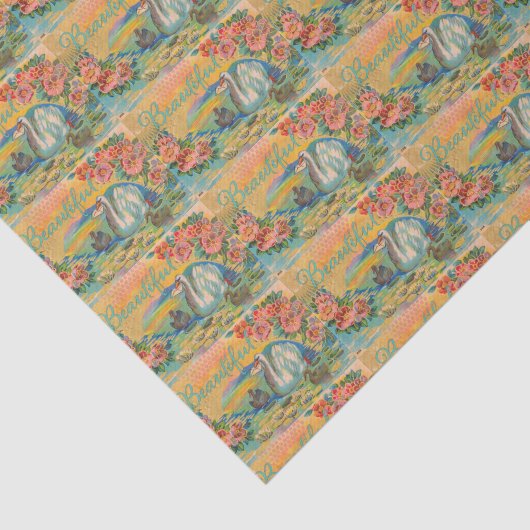  briefkaart tissuepapier (Detail)