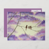 Briefkaart Titled: Een Kaart voor moeders met verb (Voorkant / Achterkant)