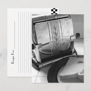Briefkaart  toaster Recipe Card