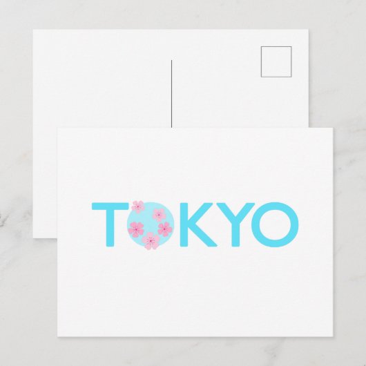 Briefkaart Tokio (Voorkant / Achterkant)
