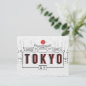 Briefkaart Tokio (Staand voorkant)