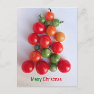 Briefkaart tomatenkerstboom 2016