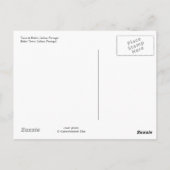 briefkaart "Torre de Belem, Lisboa" (Achterkant)