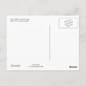 briefkaart "Torre de Belem, Lisboa" (Achterkant)