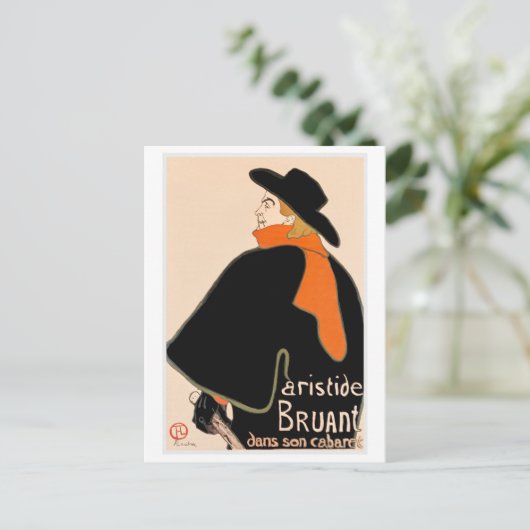 Briefkaart Toulouse-Lautrec (Staand voorkant)
