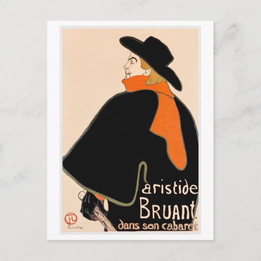 Briefkaart Toulouse-Lautrec (Voorkant)