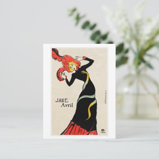 Briefkaart Toulouse-Lautrec (Staand voorkant)